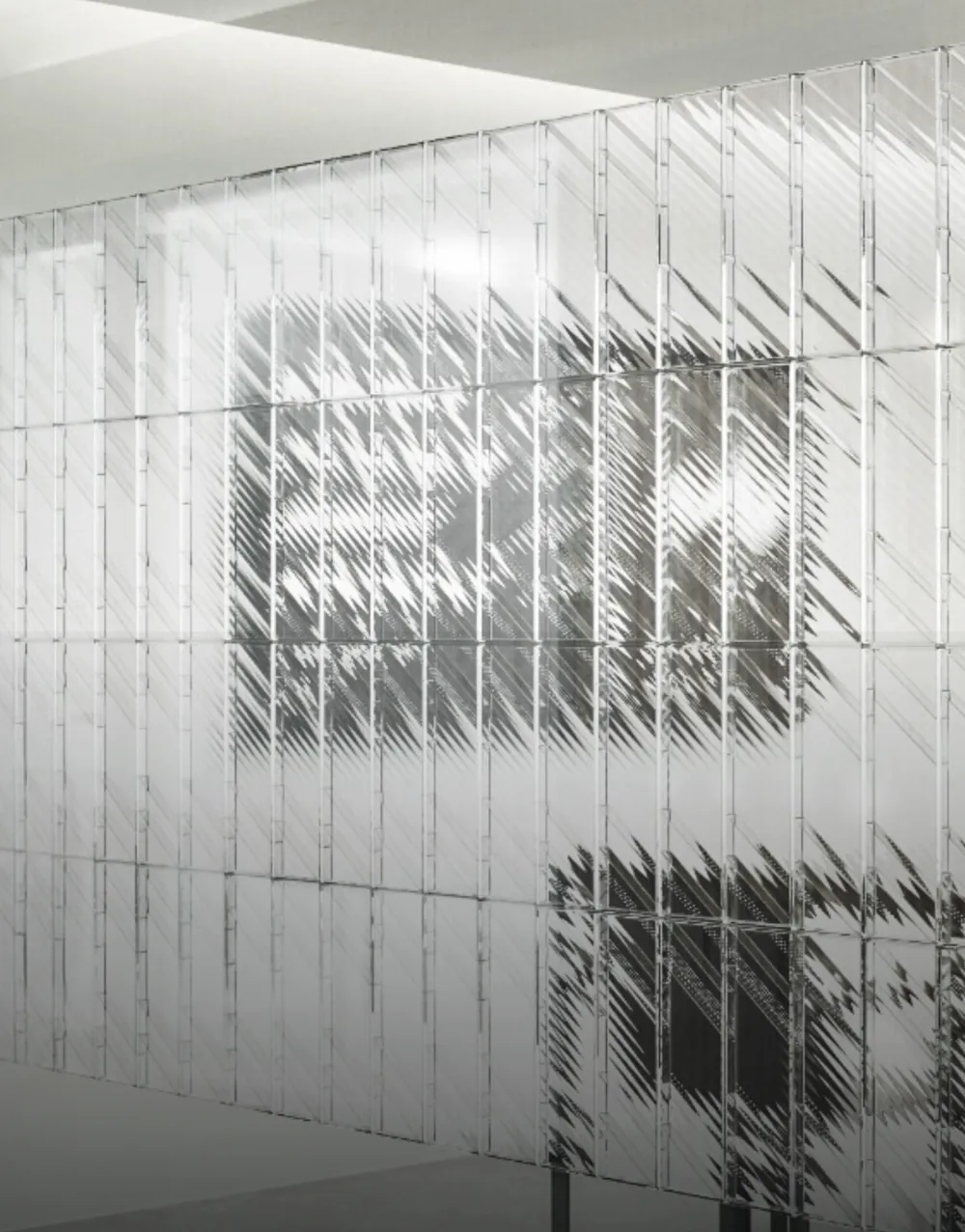 akustična steklena pregrada block pravokotni