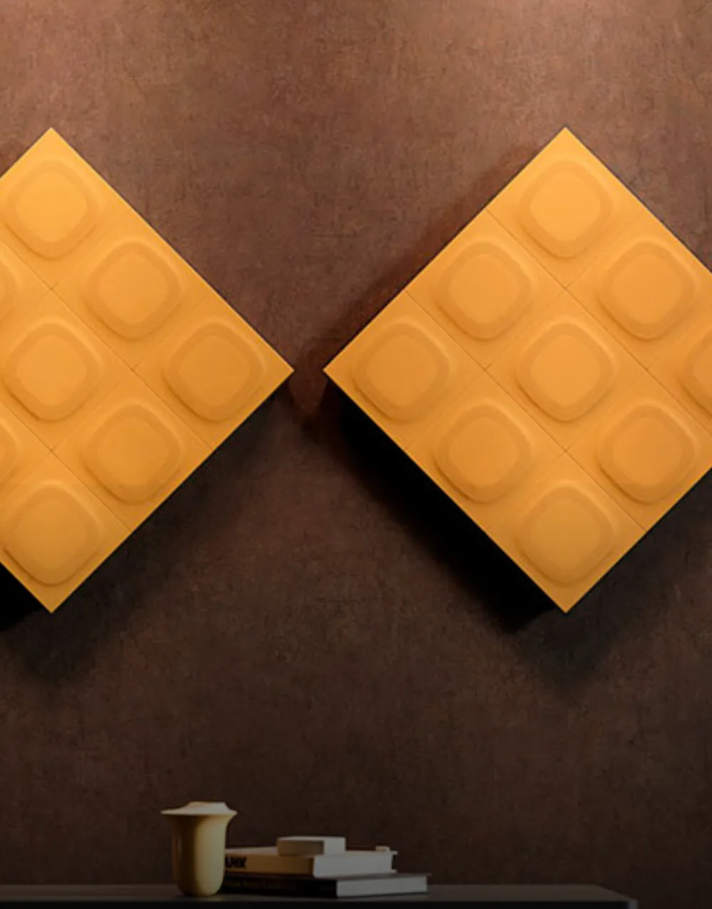 Akustični panel block kvadratni