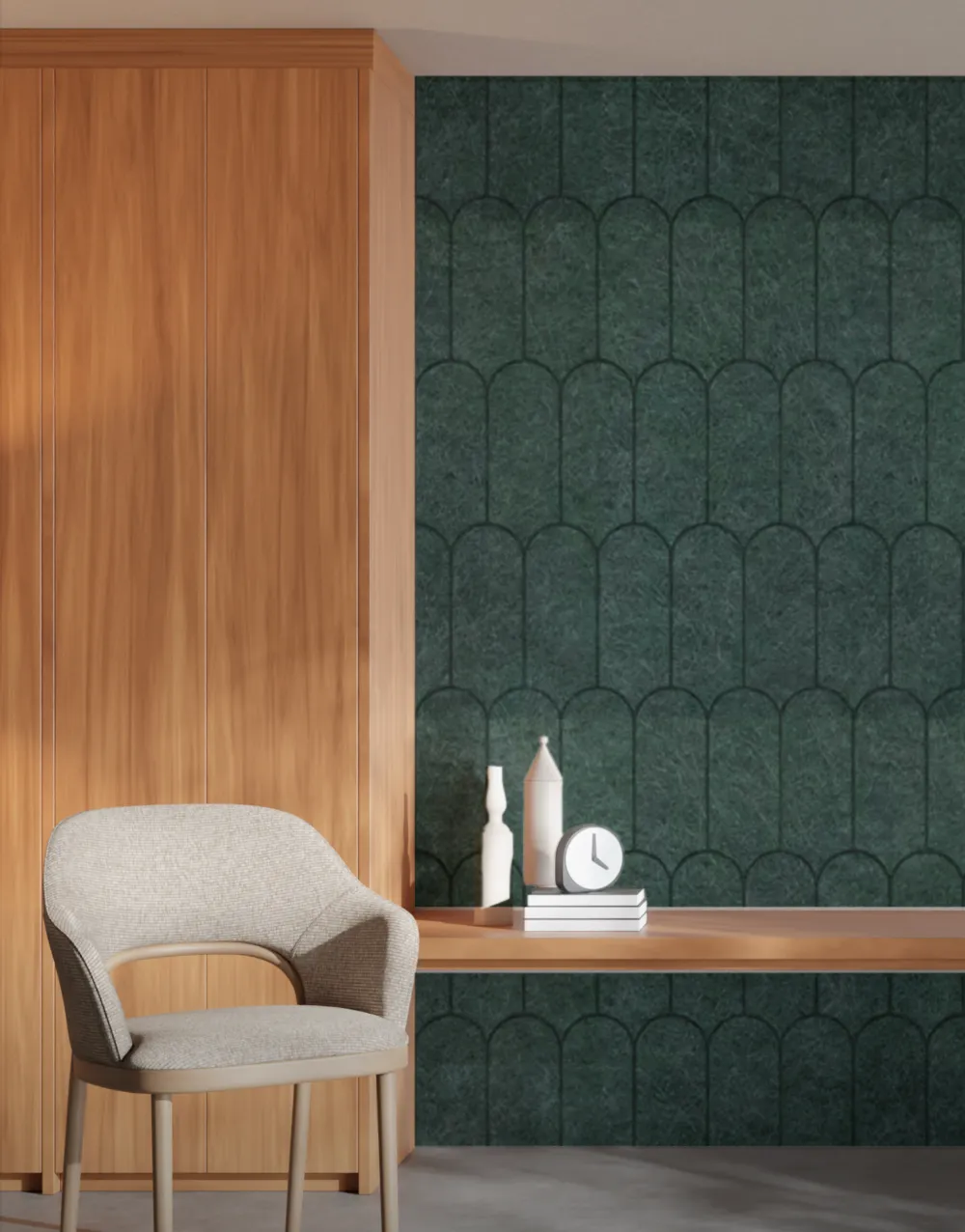 akustični panel ecopanel poševni rob arkua