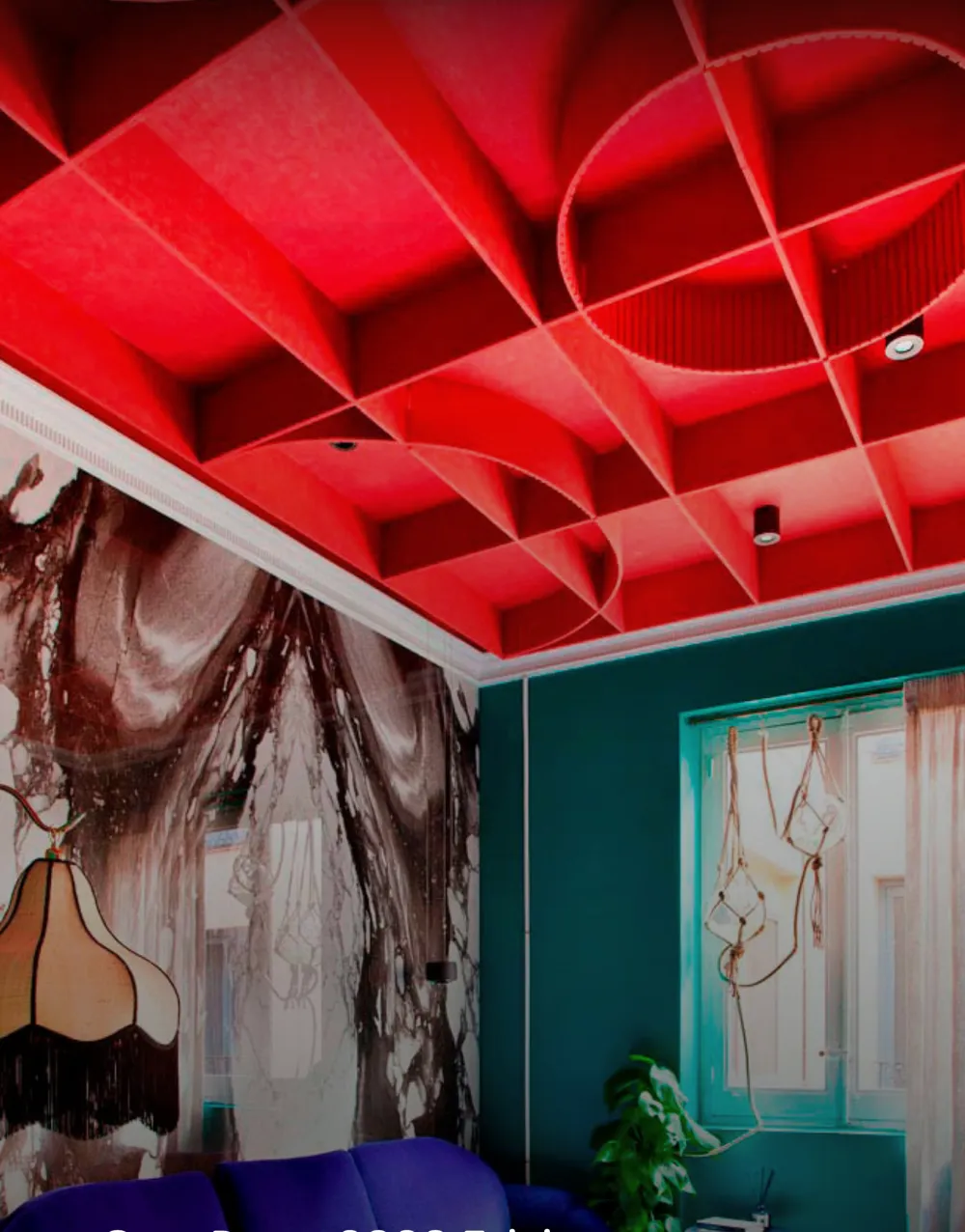 akustični panel ecopanel poševni rob