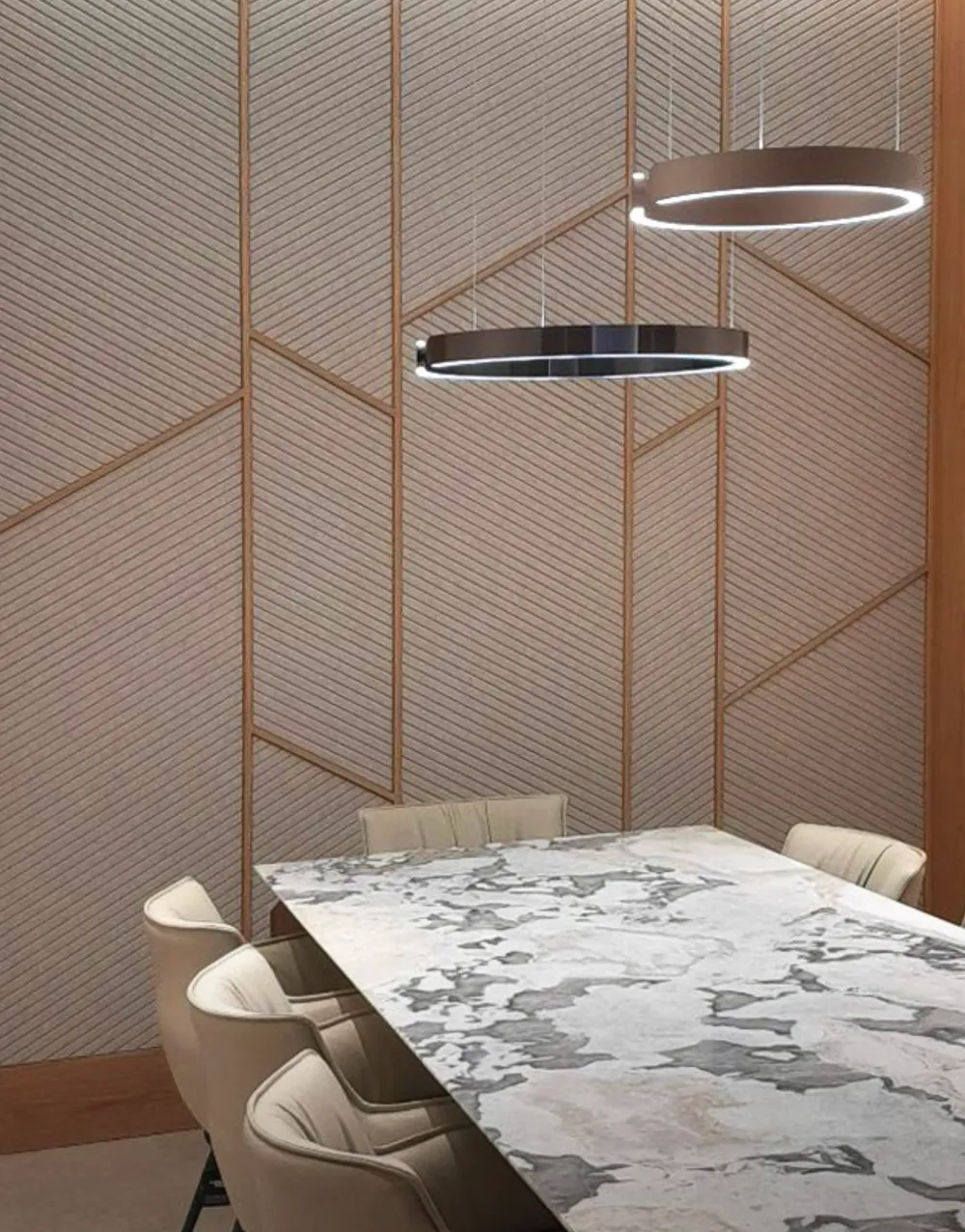 akustični panel ecopanel poševni rob