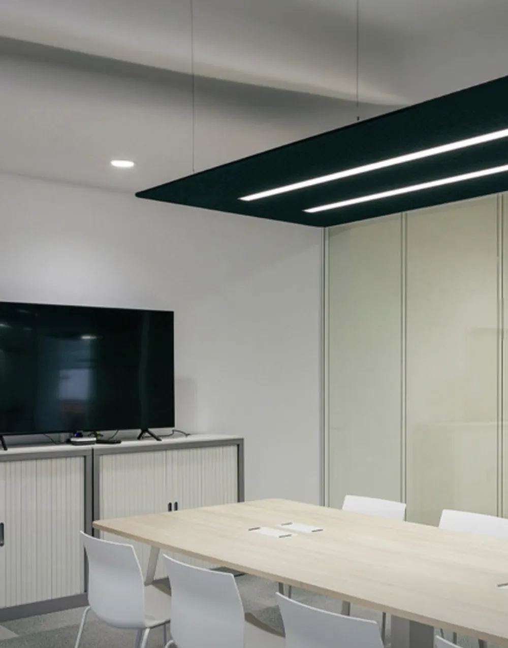 akustično svetilo light ploščati pravokotni